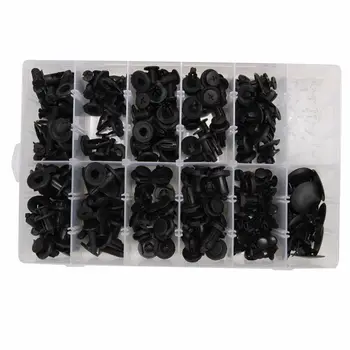

Nylon Rivet Clips Bumper Retainer Push Pin Hood Replacement Accessories Car