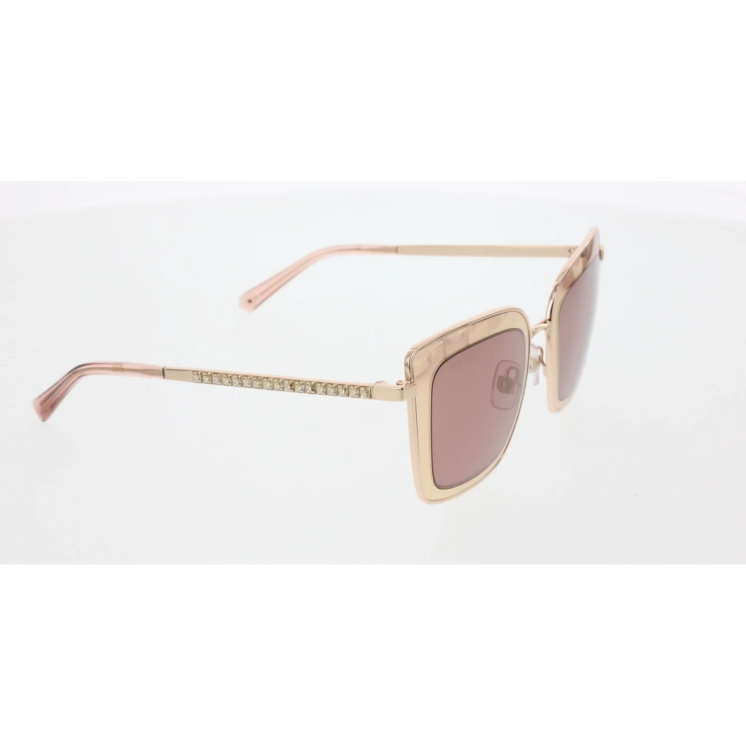 

Women's sunglasses swr 0198 28e metal gold polycarbonate square square 60-15-140 swarovski