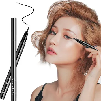 

Women Long Lasting Quick Dry Black Eyeliner Pencil Autra-fine Waterproof Non-blooming Liquid Eye Nude Makeup Cosmeric Tool TSLM2