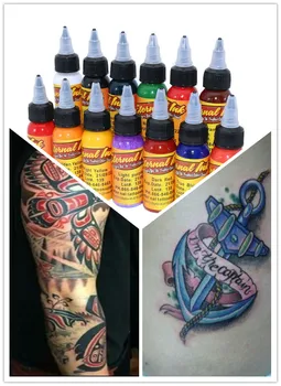 

16 color 30ml/bottle tattoo color for body tattoo tattoo pigment beauty tool tattoo ink color set new