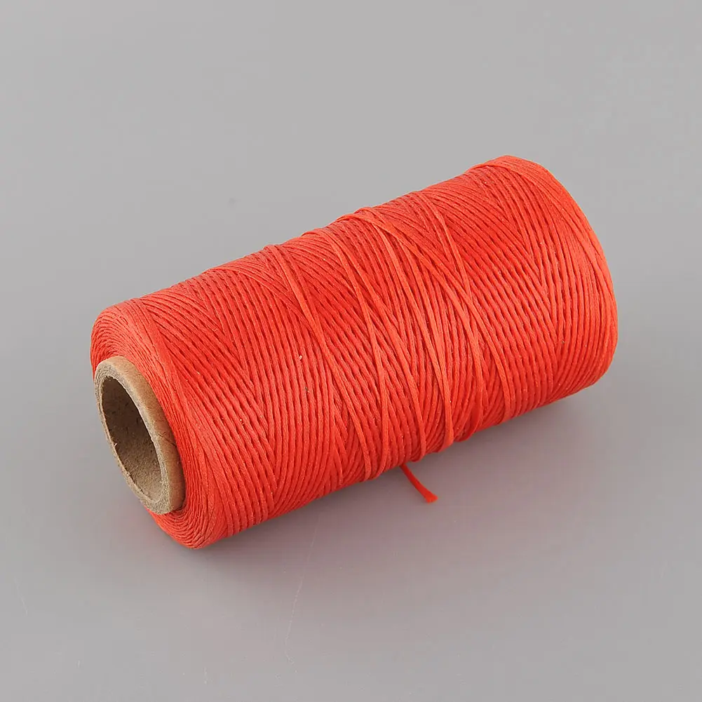 260 м 1 мм 150D кожа плоский воск нить шнур ремесло инструмент ручная строчка