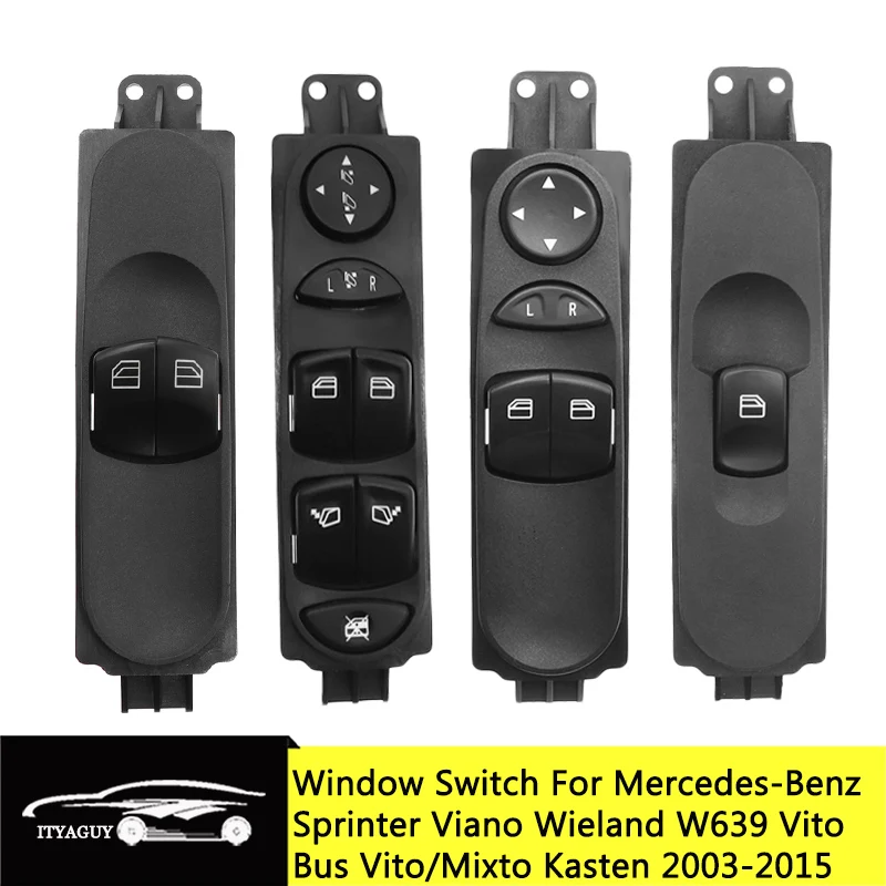 6395451313 переключатель окна для Mercedes-Benz W639 выключатель стеклоподъёмника Vito Mixto Kasten