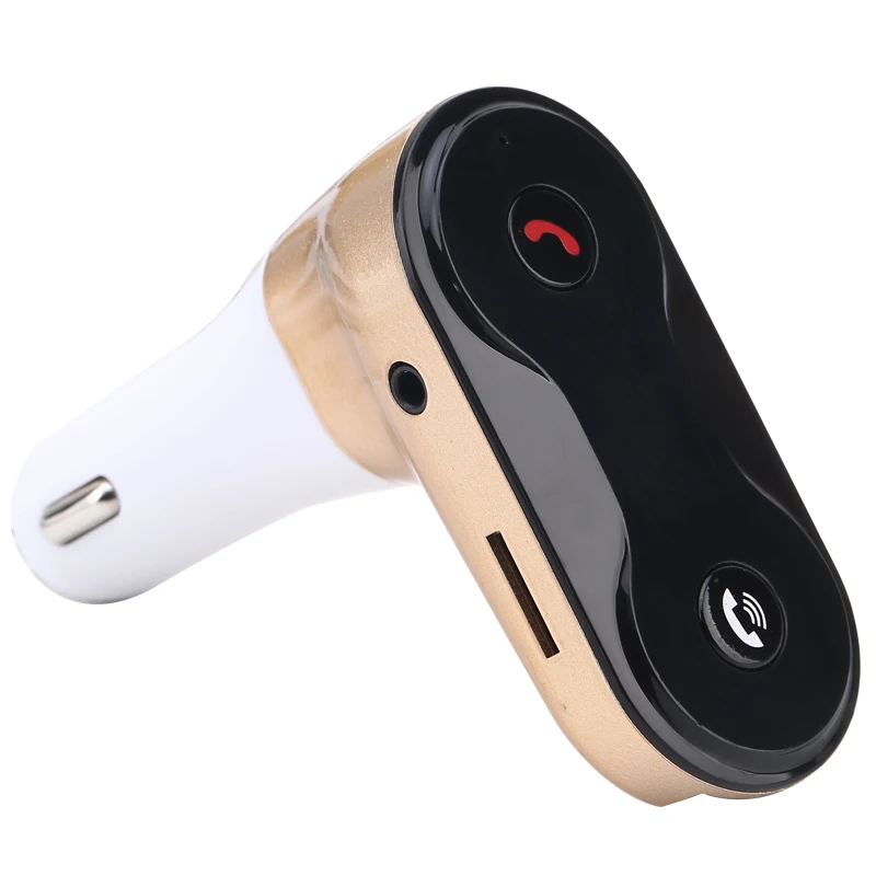 DHKEJI C8 прикуриватель Автомобильный MP3 музыкальный плеер поддерживает USB зарядное устройство беспроводной Bluetooth fm-передатчик автозапчасти - Формат цифровых медиаданных: Golden