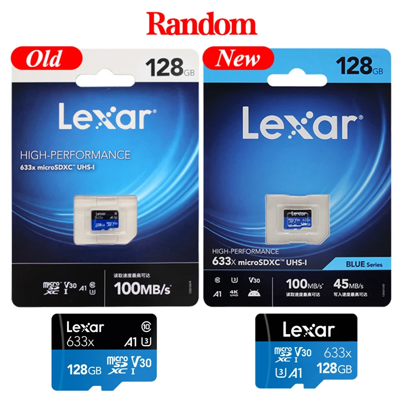 Карта памяти Lexar A2 высокоскоростная карта 512 ГБ 256 128 64 32 TF класс 10 UHS I U3 Micro SD для