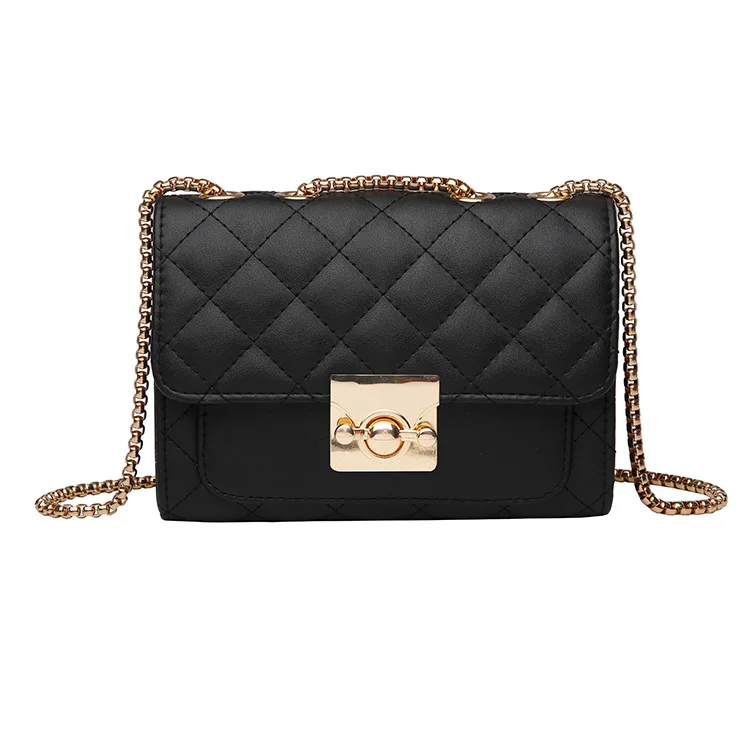 

Hot Selling Shoulder Bag Fashion Graceful Quilted Chain Bag Versatile