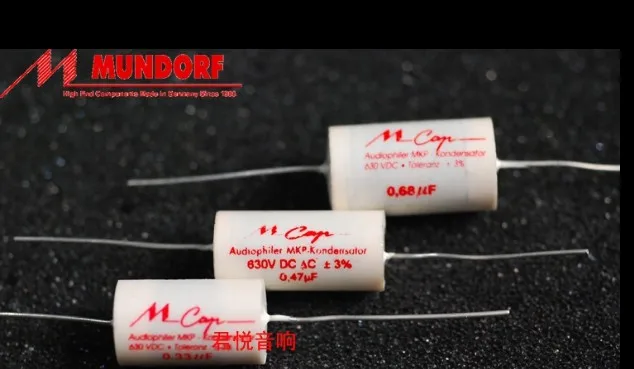 Pces Nova Alemanha Mundorf Mcap 0.47 uf 630v Capacitor Audiophiler M-cap Mkp 474 - 630 v Áudio Acoplamento Não Polar 470nf 2 - Image 2