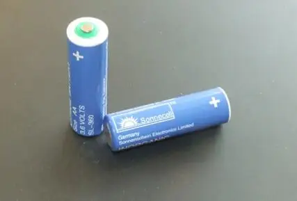 2 шт SL-360 Германия литиевая батарея 3,6 V 2300mAh AA SL360