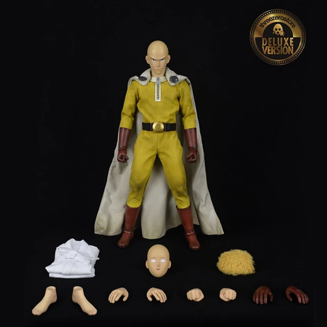 3z0134 Dv 1/6 One Punch-man Articulated Figure Saitama Figure