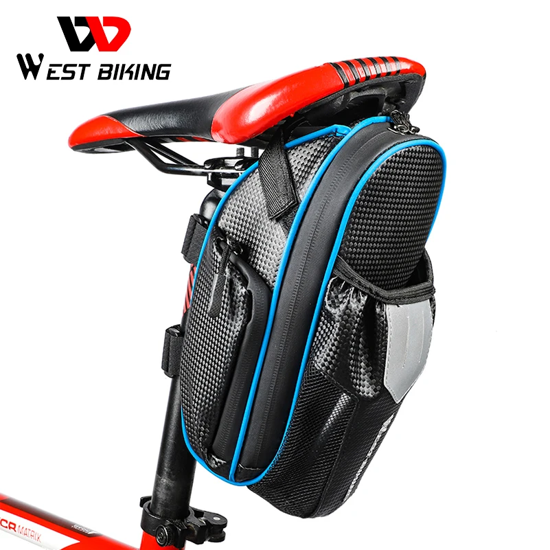 Bicycle Bag With Water Bottle Pocket Bike Accessories Rear Bags Tail Bike Bags 