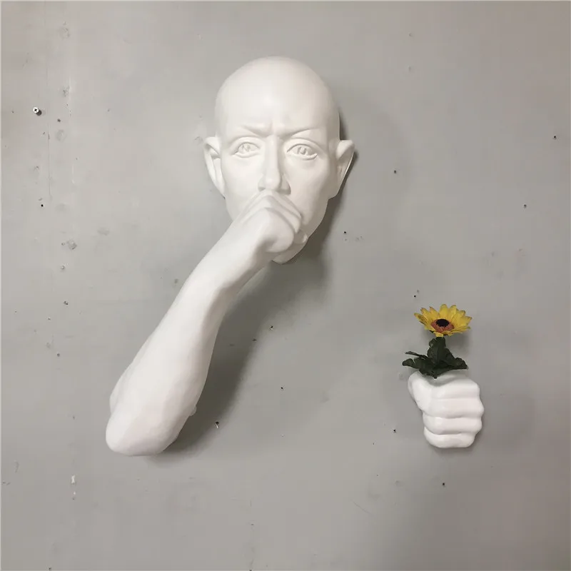 3D фигурка человека настенная подвесная статуя украшение для дома и бара