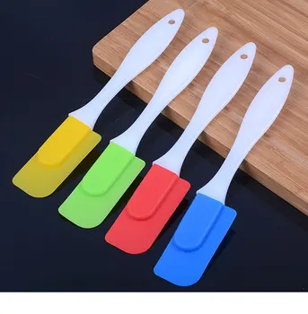 

Cake Tools Silicone Spatulas Cake Dough Scraper Mixing Batter Scraper Brush Butter Mixer Cake Brushes Kitchenware Baking Tool