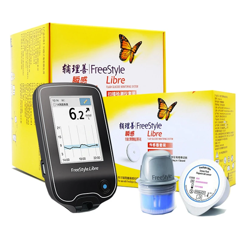 Abbott Freestyle Llibre Sensor Diabetes Glucometer Only For Freestyle Reader Kit Glucose Blood Sugar Sensor Kit Blood Glucose Aliexpress