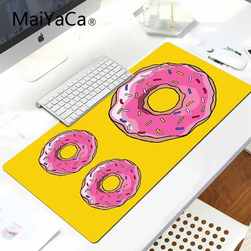 LockEdge 30x80cm MaiYaCa пончики Комфортный коврик для мыши игровой коврик для мыши - Цвет: LockEdge 30x80cm