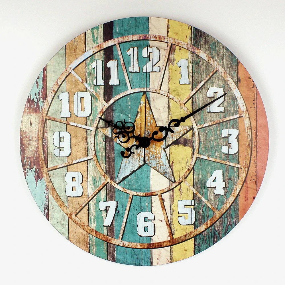Modern Home Decoration Wall Clock Color Design Is Chic For Bedroom Quiet Waterproof Wall Clocks Relogio De Parede Wall Clocks Aliexpress
