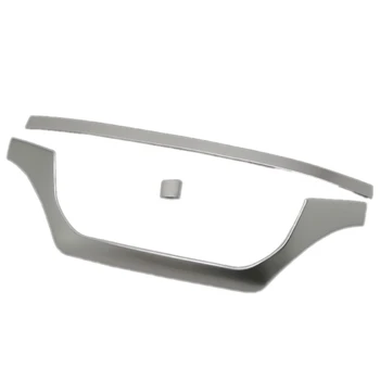 

for Hyundai Creta Ix25 Accessories Car Dashboard Central Control Trim Cover Stainless Steel Interior Mouldings 2015-2019