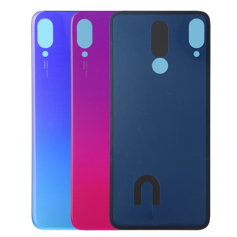 Dinamico Note 7 Задняя стеклянная крышка для Xiaomi Redmi Note 7 задняя крышка аккумулятора стеклянная панель Задняя крышка корпуса Дверь+ Инструменты