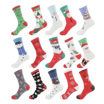 

dropshipping 2019 new arrives winter funny happy teenagers women christmas socks