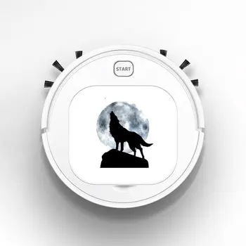 

Auto USB Sweeping 1800Pa Multifunction Smart Robot Vacuum Cleaner Dry Wet Vacuum Floor Cleaner Full Moon Howl Wolf