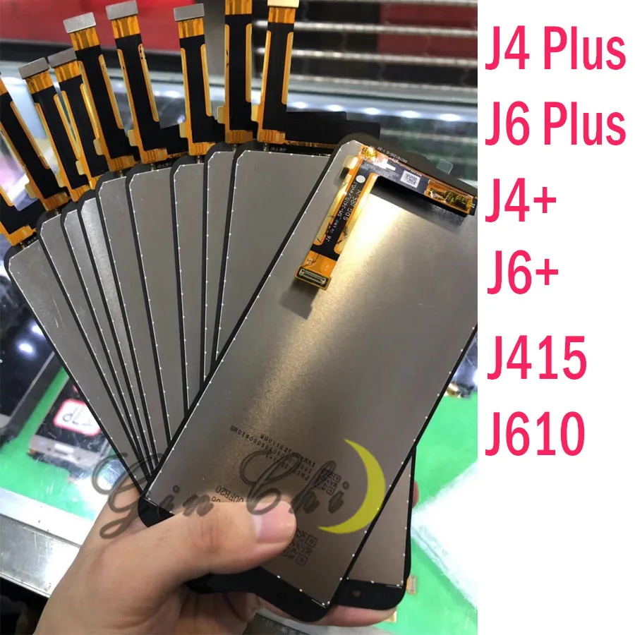 Для samsung J4 plus ЖК-дисплей сенсорный J4+ J4 Plus J415 J415F J410 J6 Prime J6 Plus J610 ЖК-дисплей с сенсорным экраном