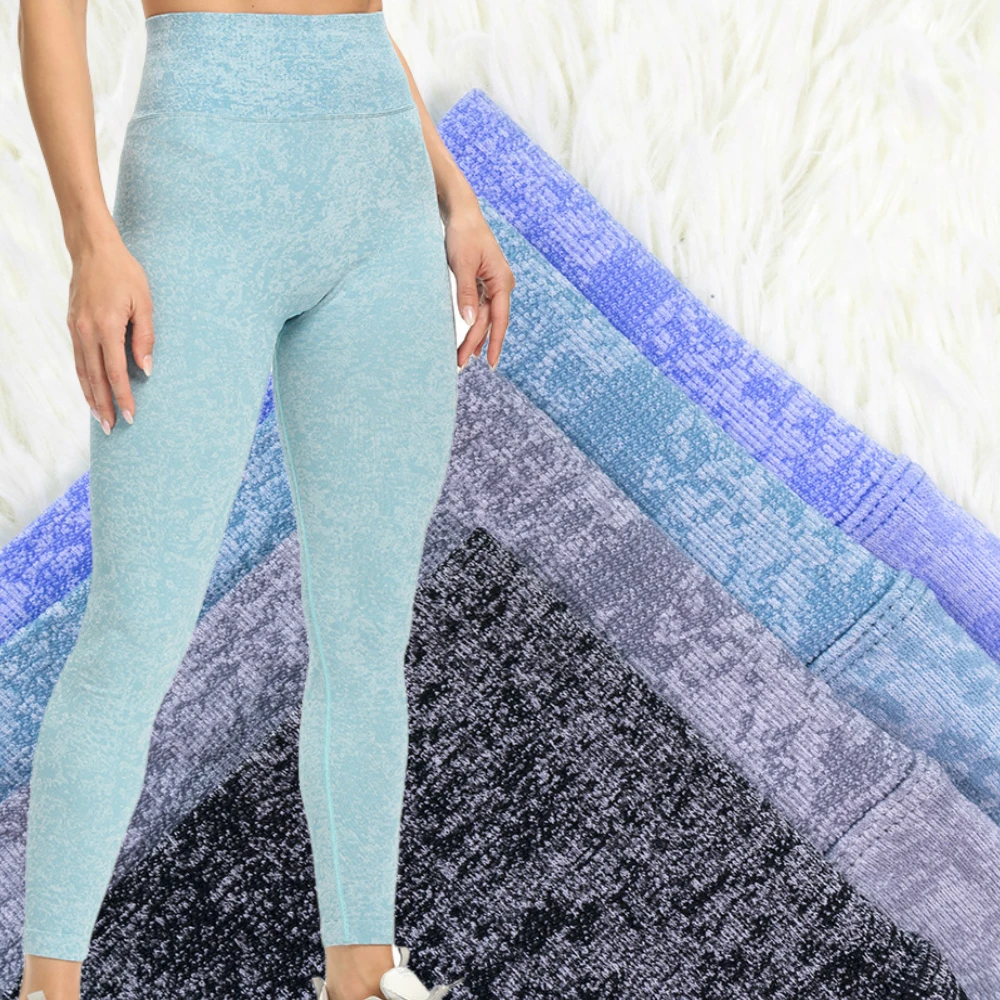 Animal Jacquard Seamless Leggings Sport 