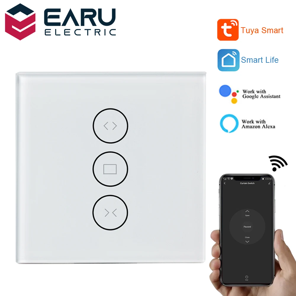 Switch-Controller Curtain Electric-Motor Wifi Smart-Life TUYA Alexa Google Home Timer