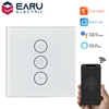 WiFi Smart Timer Glass Wall Touch Curtain Switch Controller for Roller Shutter Electric Motor TUYA Smart Life Google Home Alexa ► Photo 1/6