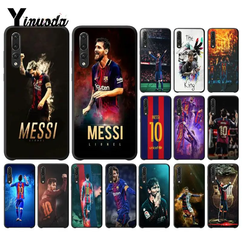 Yinuoda Messi пользовательские фото мягкий телефон чехол для Huawei P9 P10 Plus Mate9 10 Mate10 Lite P20 Pro