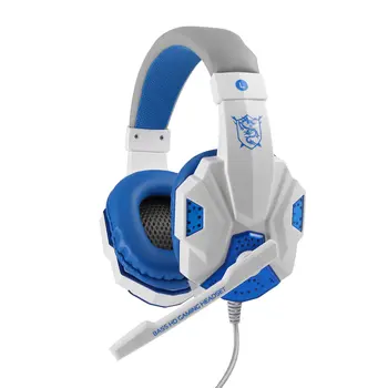 

SY830MV Lightweight Sound Effect Gaming Headphone Headset audio Auriculares With Mic &LED For PS4 PC Gamer Supper Bass
