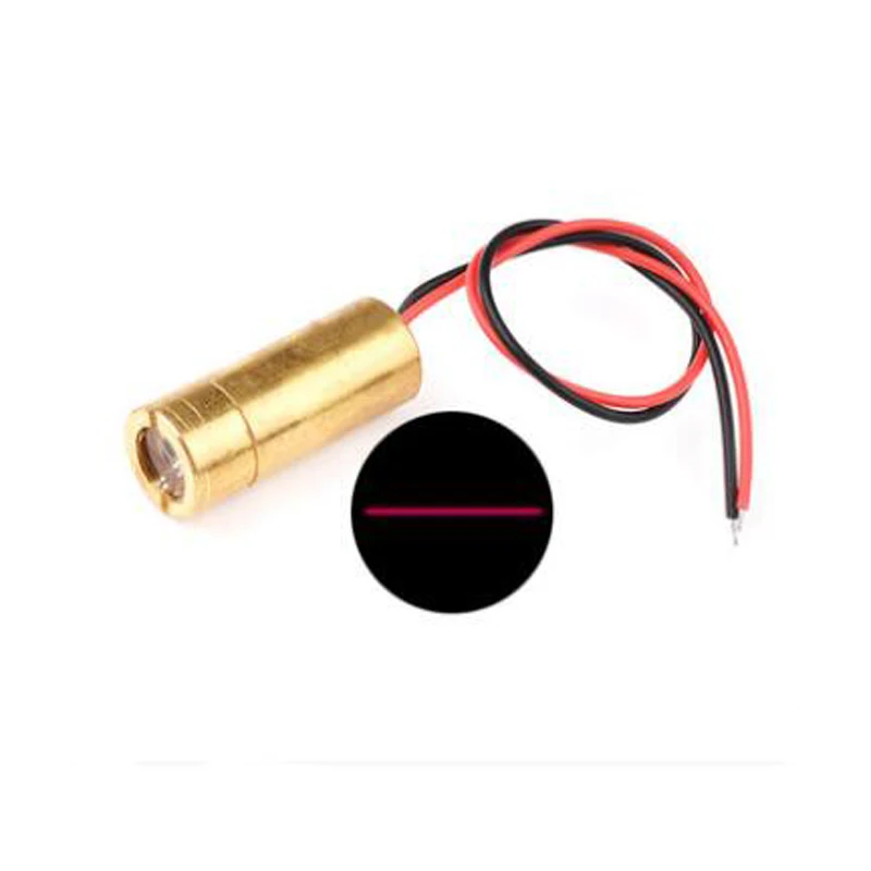 650nm 5mW 3V 5V 12V Dot Cross Line Red Laser Head Industrial Grade Laser Module