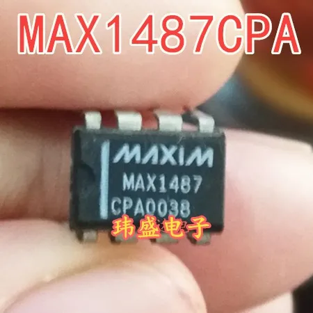 10 шт. MAX1487ECPA DIP-8 MAX1487CPA MAX1487