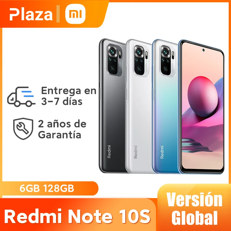 Смартфон Xiaomi Redmi Note 10S 6 43 дюйма AMOLED 33 Вт 5000 мАч | Мобильные телефоны и аксессуары