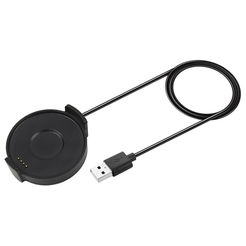 1 м Usb данных и зарядный кабель для Ticwatch Pro Bluetooth Смарт часы зарядное устройство Замена Usb зарядка док-станция с кабелем для зарядки