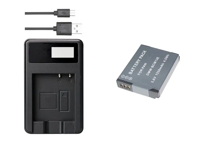 DMW-BCM13E DMW-BCM13 BCM13 BCM13E Батарея+ Зарядное устройство для цифрового фотоаппарата Panasonic Lumix ZS40 TZ60, ZS45 TZ57, ZS50 TZ70, ZS27 TZ37, DC-TS7, DC-FT7