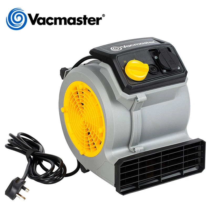 Vacmaster Portable Air Mover Air Blower Floor Dryer Powerful Blower 125W 2 in 1 Air Mover For House Hotel Supermarket