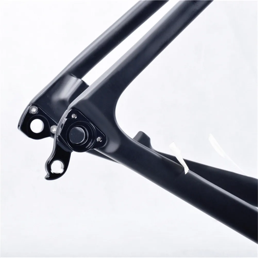 Цветная карбоновая рама для велосипеда велосипедная Рама сквозная ось дисковый