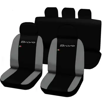 

ASIENTOS PARA AUTOMÓVILES FIAT BRAVO DE 2007 LINERS BICOLOR NEGRO - GRIS CLARO