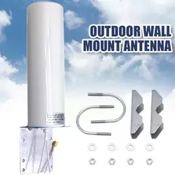 Antenne réseau externe de routeur en forme de baril blanc, connecteur mâle LTE CRC9 TS9 carte 4G antenne extérieure SMA F7J9 