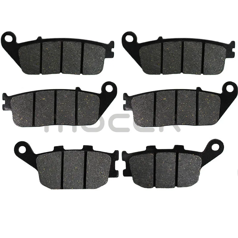 Мотоциклетные Передние Задние тормозные колодки для HONDA CB600 3 4 2004 2006 Hornet Non ABS 2000-2012