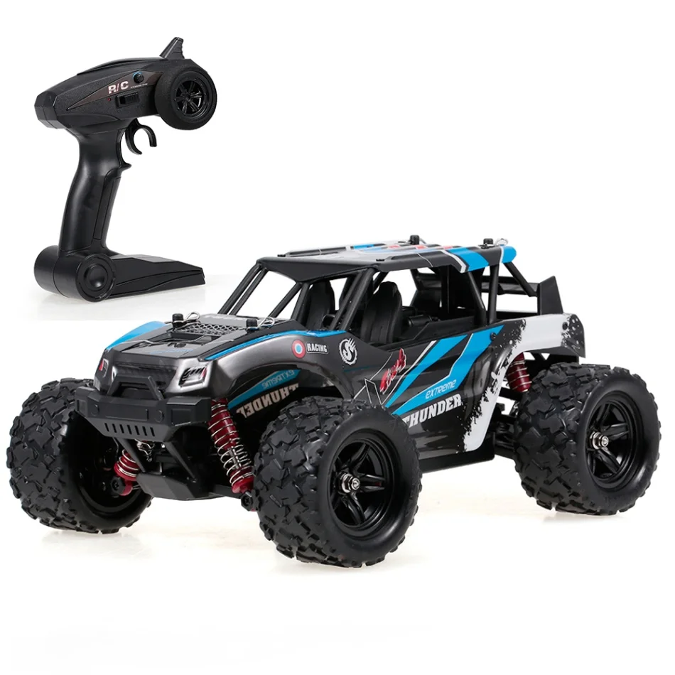 

HS18312 1/18 2.4Ghz 4WD RC Car 36KM/H High Speed Super Motor Rubber Wheels Off Road Car Cross-country Car RC Toys for Kids
