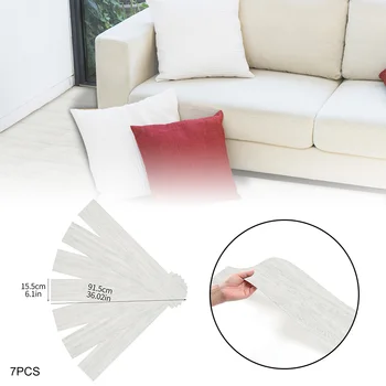 

7PCS PVC Wood Grain Floor Stciker Decal Home Decoration Removable Dust-free