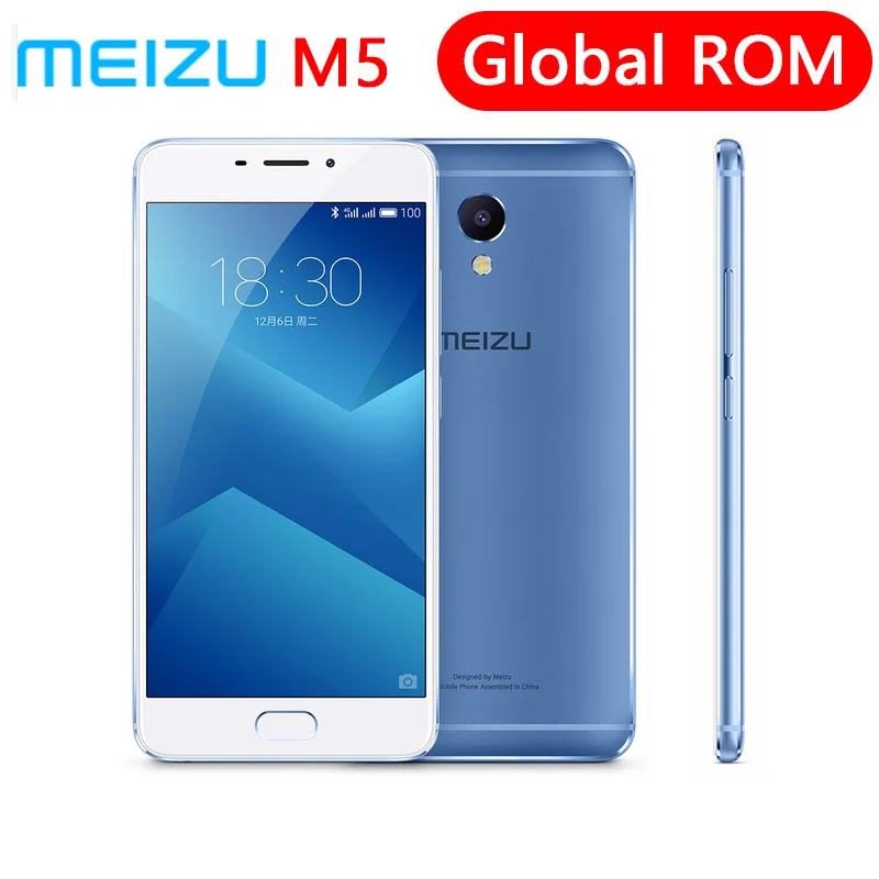 Meizu teléfono móvil M5 Note ROM 4G LTE, Helio P10, Octa Core, pantalla de 5,5 1920x1080, flyme cámara trasera de 13.0mp|helio p10|3gb ramocta core mobile phone -