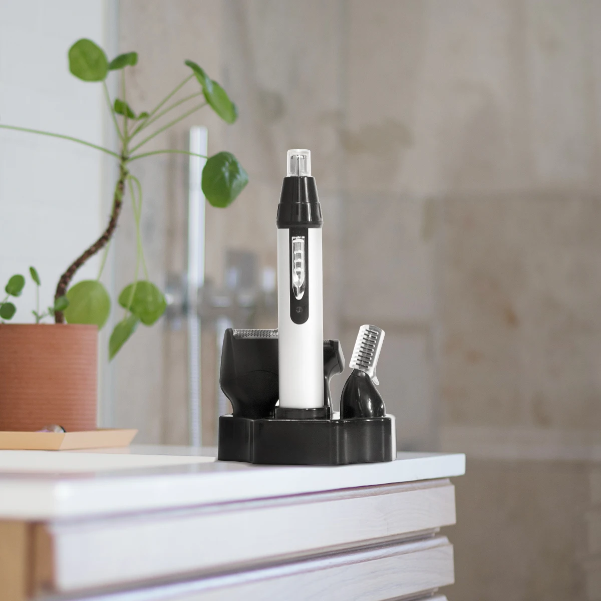 trimer seguro duradoura face care tool kit