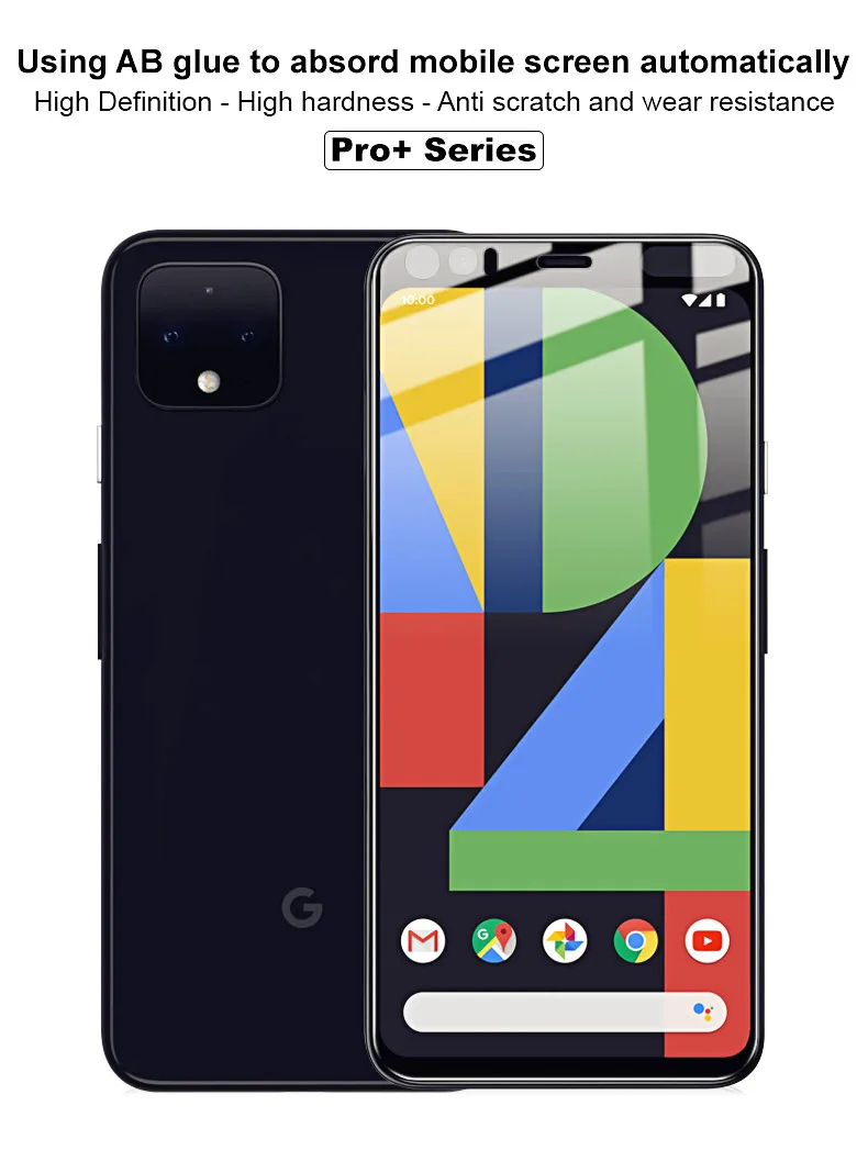IMAK Для Google Pixel 4 Pixel4 стекло XL защита экрана Pro+ версия Полный Клей закаленное стекло для Google Pixel 3A Pixel3A XL