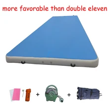 8 м x 2 м x 20 см гимнастические воздушные трековые матовые коврики большой надувной Airtrack пол с бесплатным электрическим воздушным насосом профессиональная тренировка