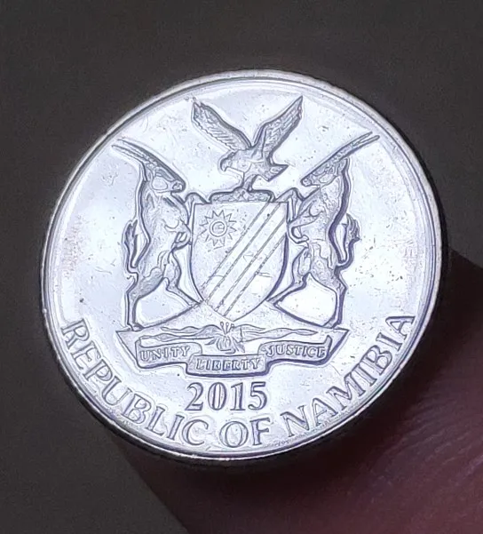 16.5mm Namibia 100% Real Genuine Comemorative Coin Original Collection | Дом и сад