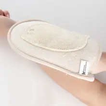 Сильная отшелушивающая мочалка-губка для тела перчатки для уборки удаление омертвевшей кожи душ для купания Глубокая чистка гладкая кожа восстановление аксессуар