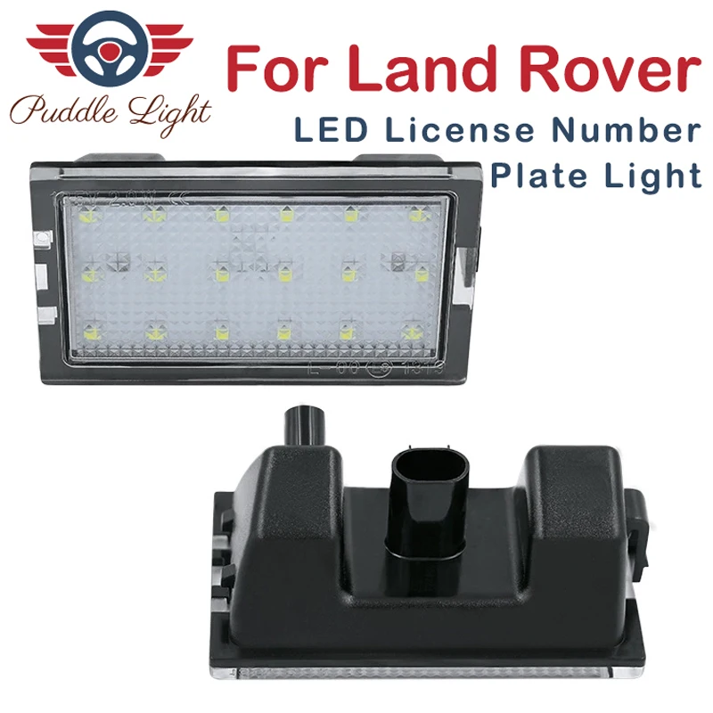 2 шт. Автомобильный светодиодный светильник номерного знака для Land Rover freelander 2 Discovery 3 4 Range Rover Sport LR2 3 4 L319 L320 L359