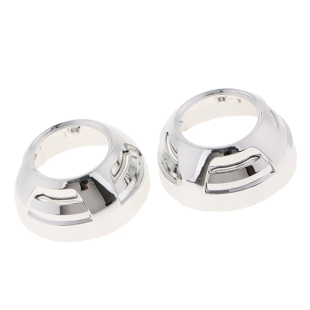 

Pair 3.0 inch Micro Bi-xenon Projector Lens Shrouds Mask for Porsche Cayenne