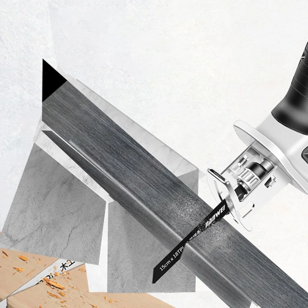 

Electric Saw 42VF Portable Charging Reciprocating Saw Cordless Saber Saw for Wood and Metal Multifunction Electric Saw