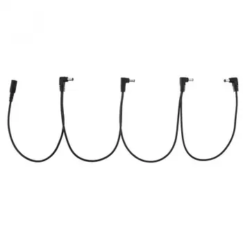 

Guitar Cables 4 Ways Guitar Effect Pedal Daisy Chain Copper Wire Power Supply Cable Splitter